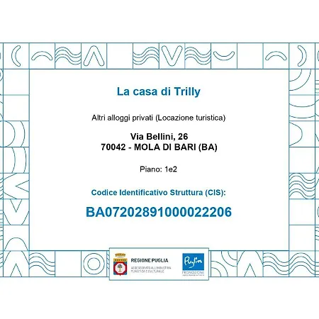 Tatil Evi La Casa Di Trilly Mola di Bari